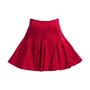 Ralph Lauren Red Fit & Flare Holiday Skirt – Girls 12 (NWOT)